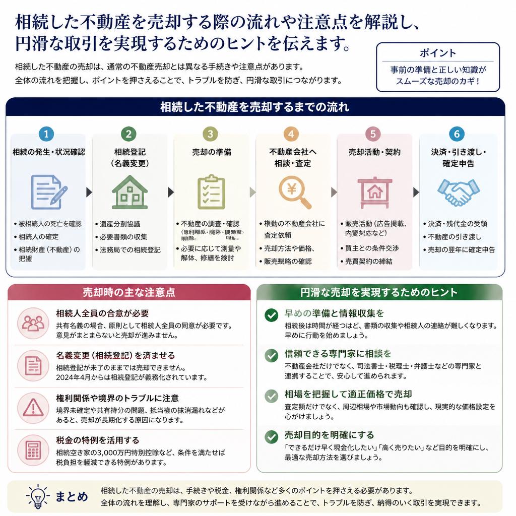 スムーズな不動産売却の方法