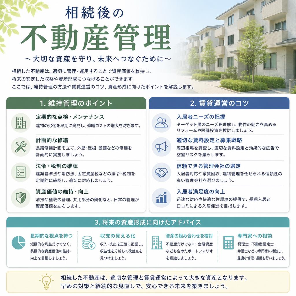 不動産管理のポイント